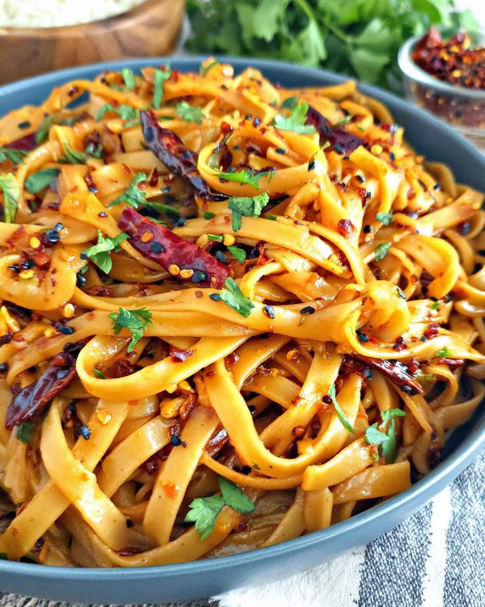 Best Spicy Garlic Chili Noodles Recipe (Easy, Step-by-Step)