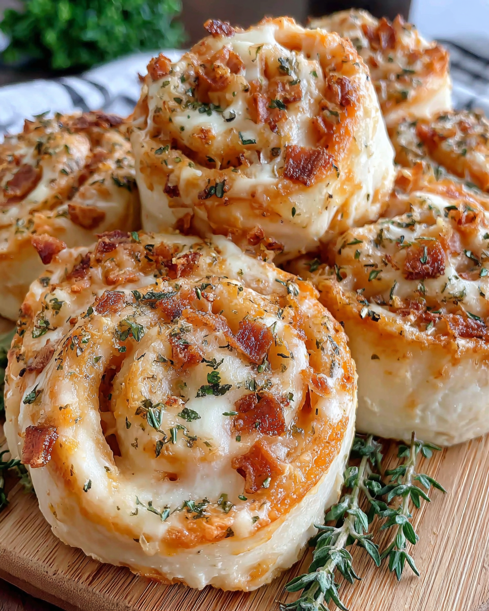 Crack Chicken Pinwheels recipe