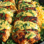Mexican Chicken with Cheese Sauce recipe