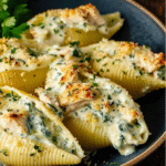 million dollar chicken alfredo stuffed shells recipe
