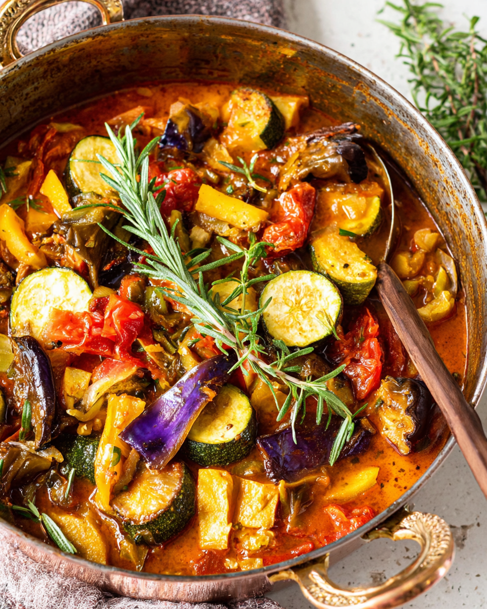 Comforting Mediterranean Vegetarian Stew Recipe