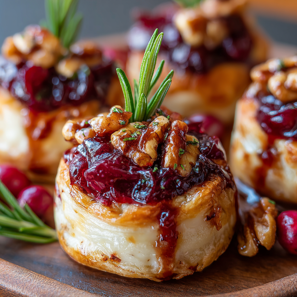 Cranberry Brie Bites for Effortless Entertaining