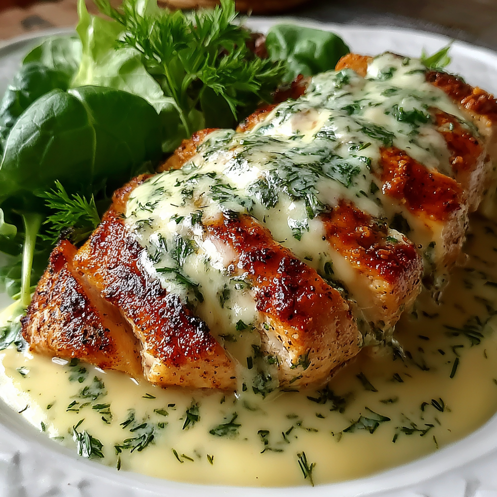 Creamy Caesar Chicken That Melts in Your Mouth