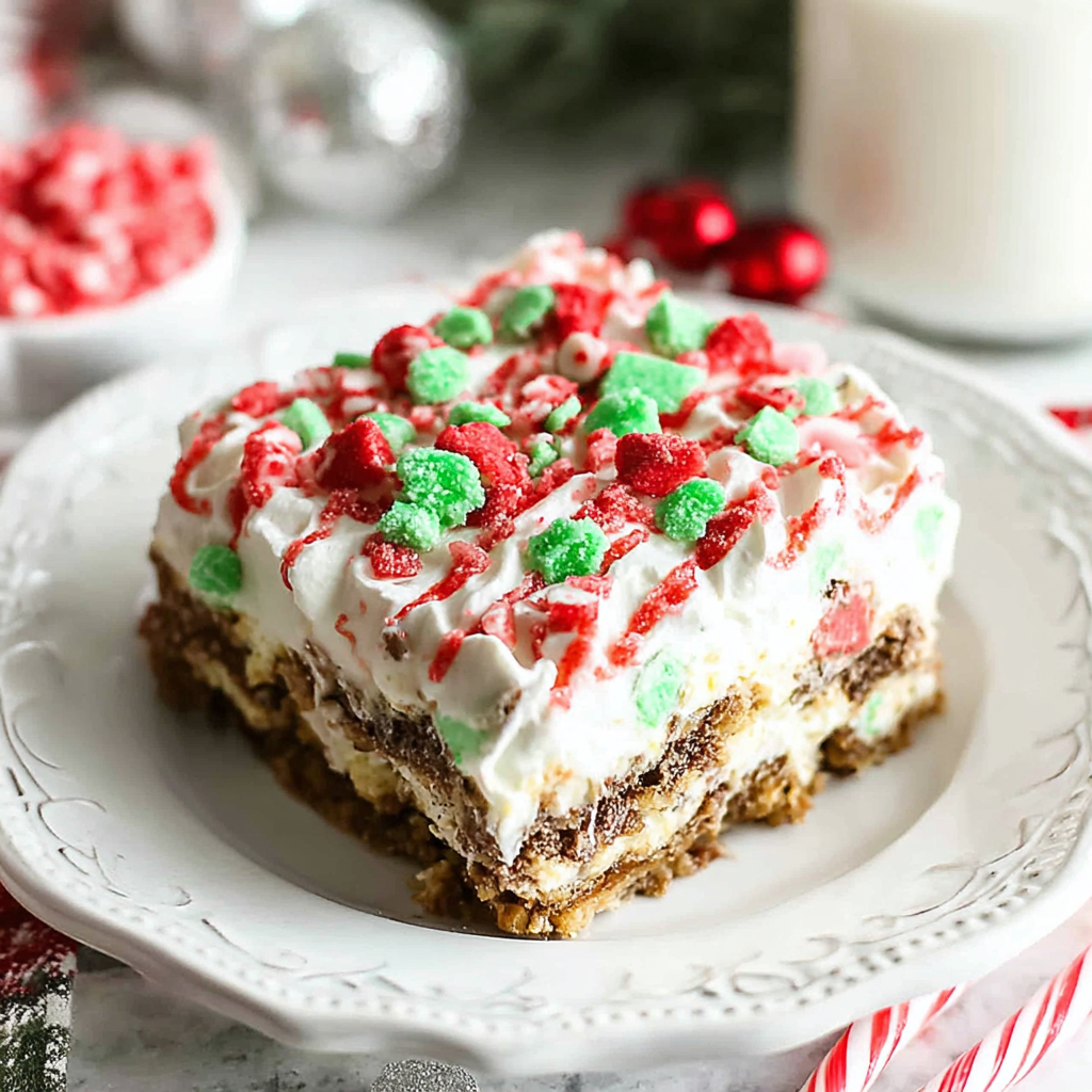 Decadent Christmas Dessert Lasagna Recipe
