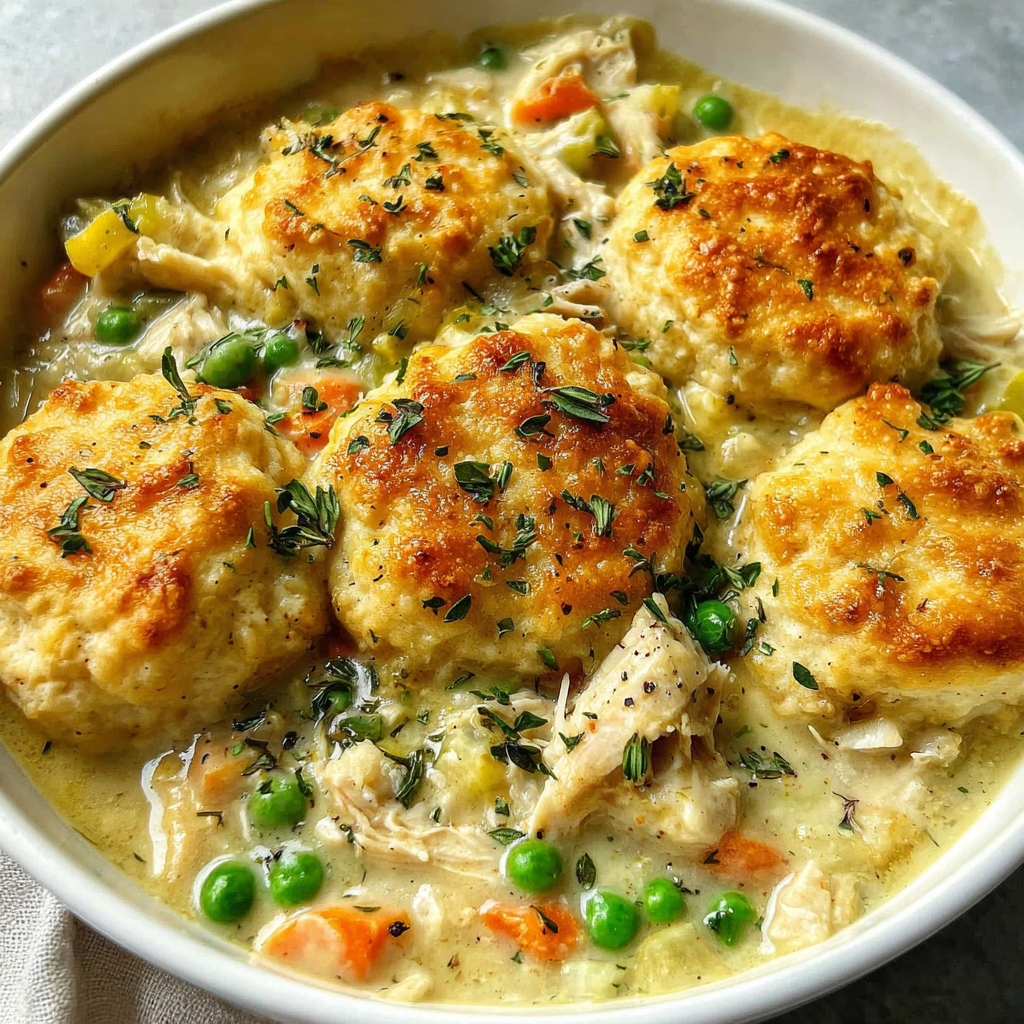 Delicious Crustless Chicken Pot Pie for Home Cooks