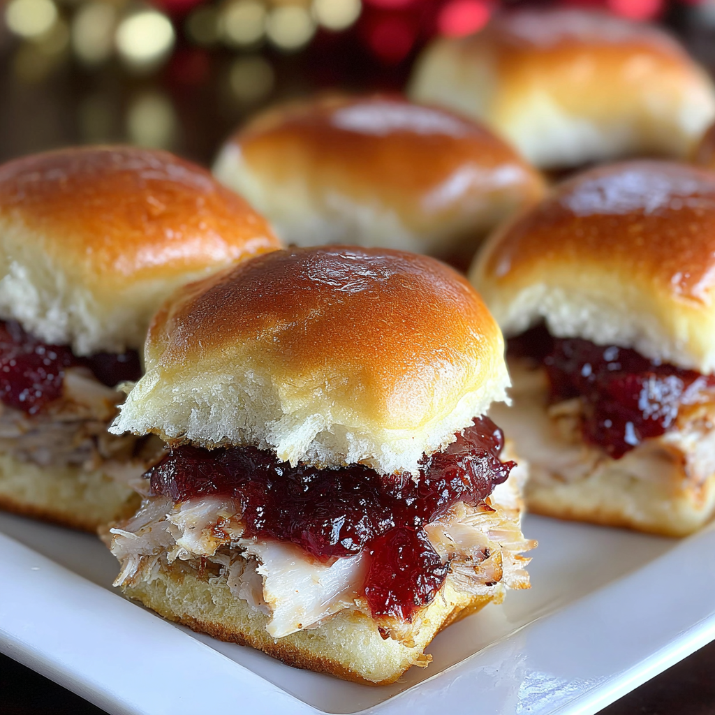 Delicious Turkey Cranberry Sliders for Every Occasion