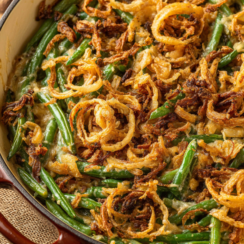 Deliciously Simple Barefoot Contessa Green Bean Casserole