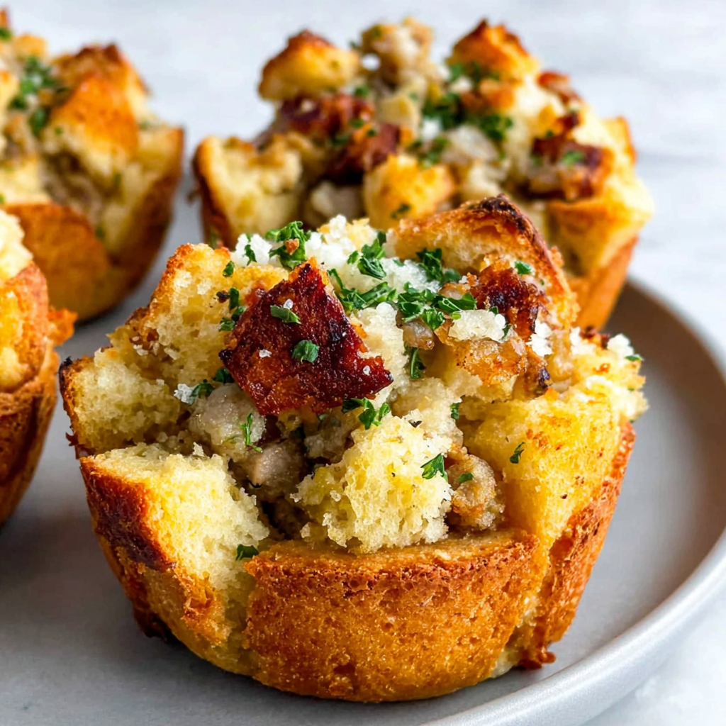 Deliciously Unique Stuffing Muffins for Home Cook