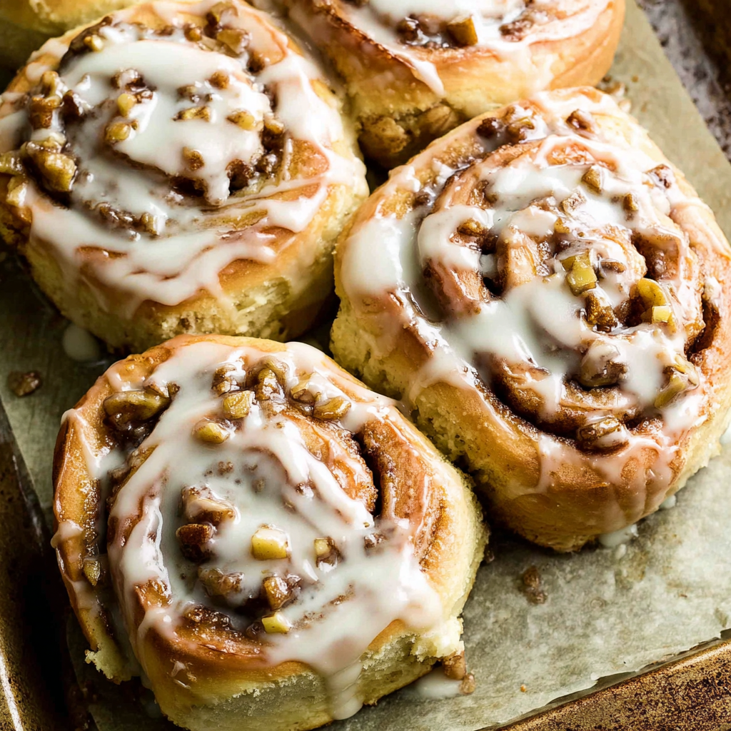 Delightful Soft-Baked Apple Cinnamon Rolls