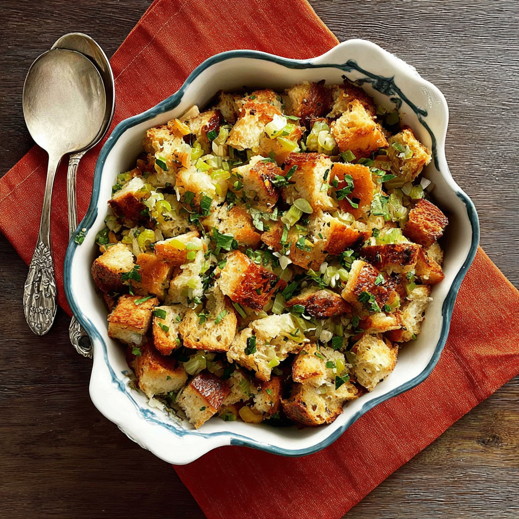 Embrace Tradition with Old-Fashioned Bread Stuffing