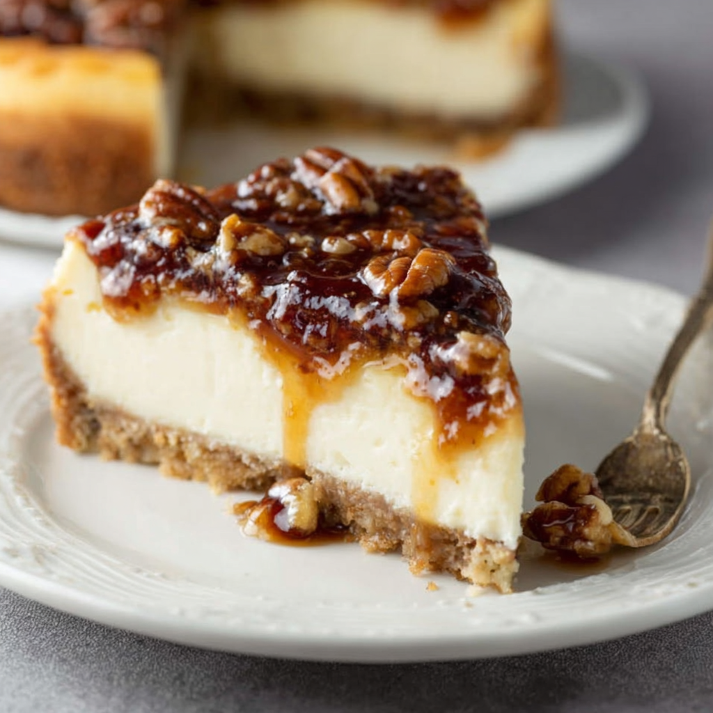 Indulge in Pecan Pie Cheesecake Delights