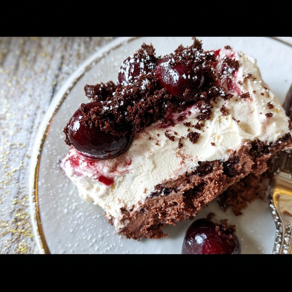 Indulgent Black Forest Trifle for Christmas Cheer