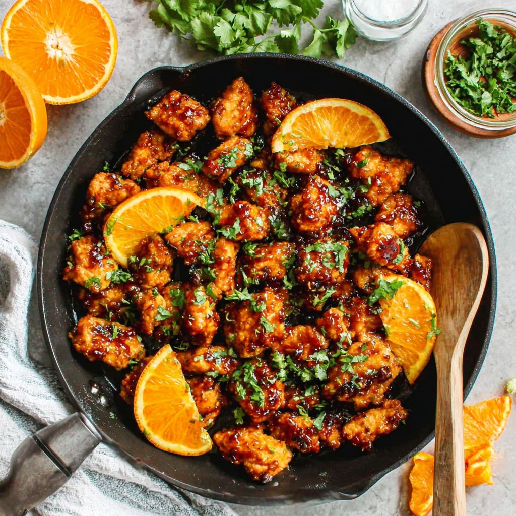 Cilantro Orange Chicken Bites for Every Occasion