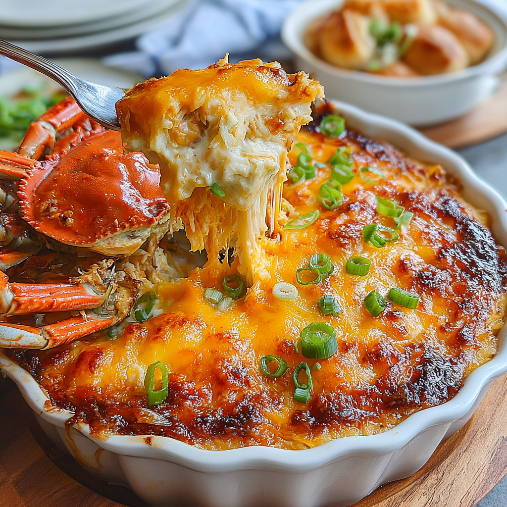 Delicious Crab Casserole Inspired by Chinese Buffets