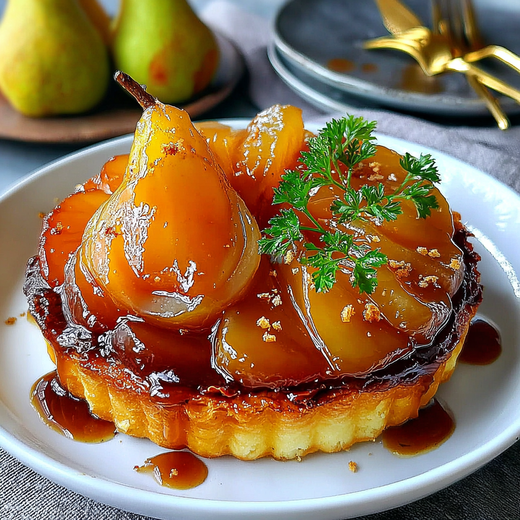 Delightful and Simple Pear Tart for Home Cooks