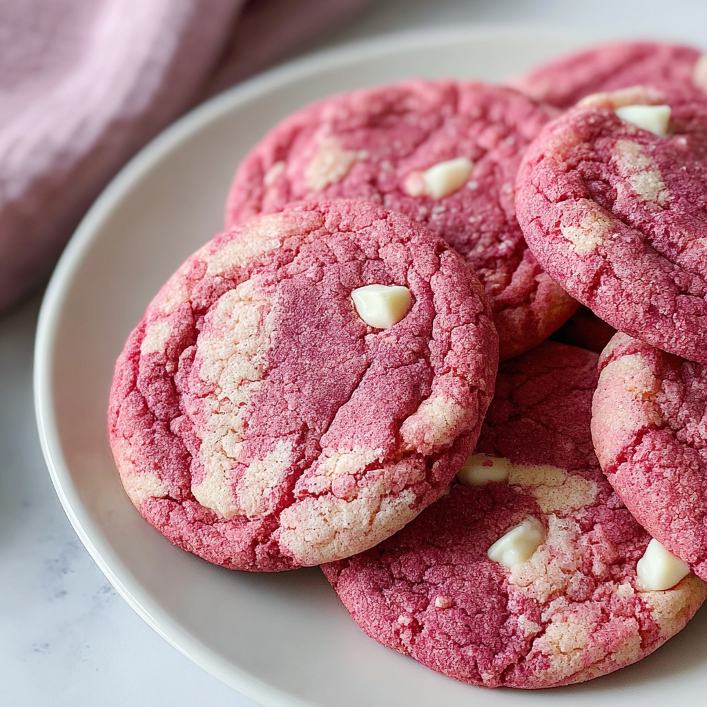 Delightful Pink Velvet Cookies for Every Occasion