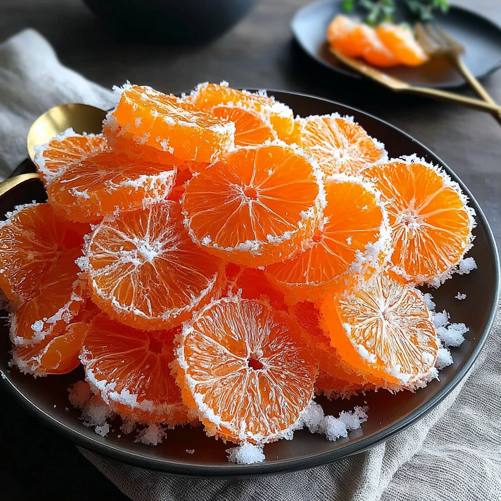 Indulge in the Charm of Classic Homemade Orange Candy