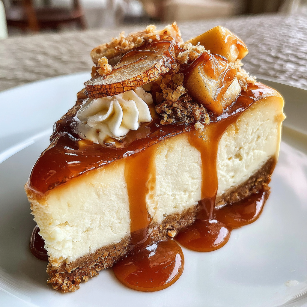 Delicious Caramel Apple Cheesecake Recipe