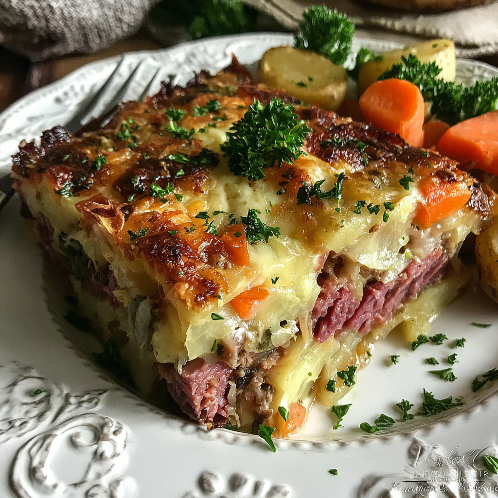 Deliciously Heartwarming Corned Beef Casserole