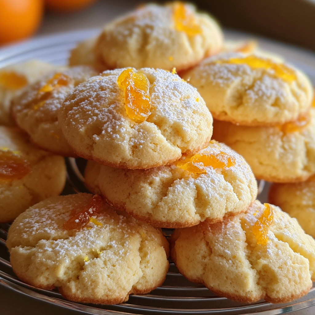 Delightful Orange Infused Sweet Ricotta Cookies