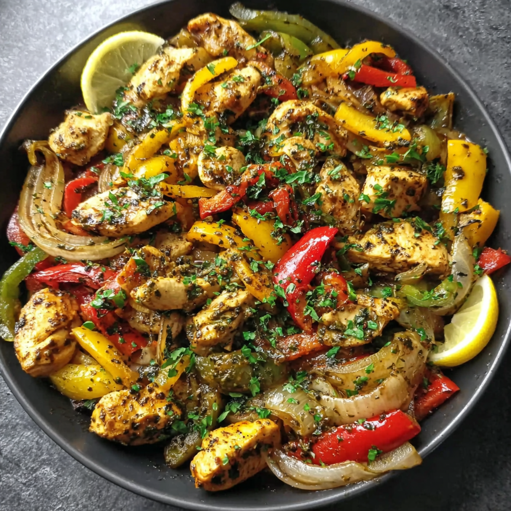 Mediterranean-Inspired Chicken Stir Fry Recipe