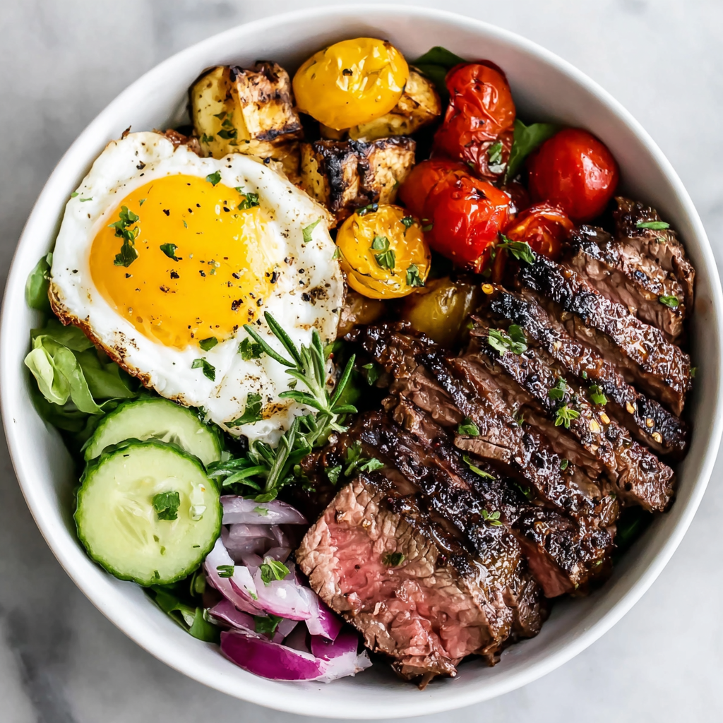 Nourishing and Flavorful Healthy Steak Bowl Recipe