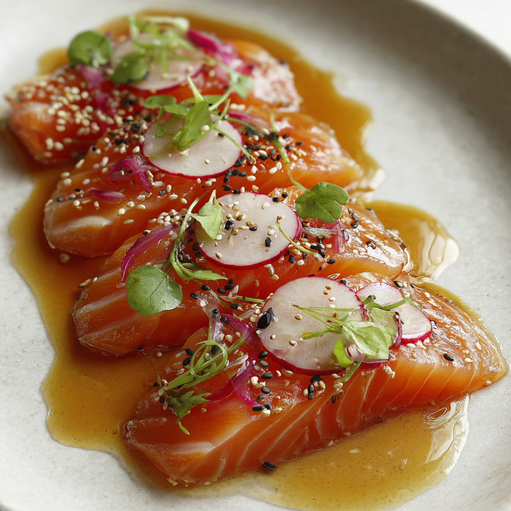 Miso Salmon Crudo: A Culinary Delight for Home Cooks